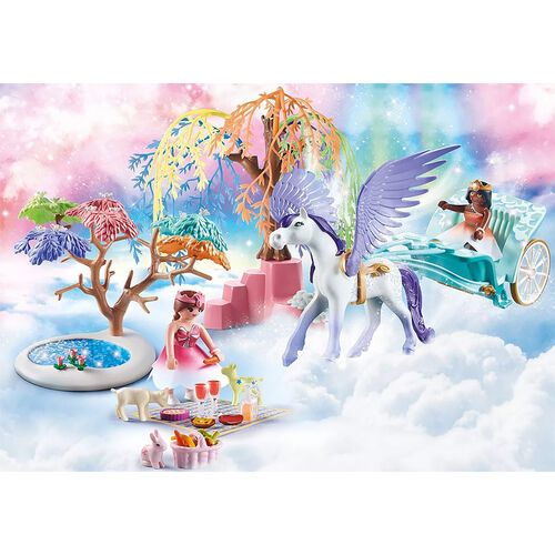 PLAYMOBIL - PÍCNIC CON CARRUAJE PEGASO