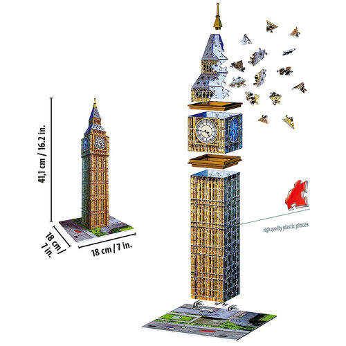 Ravensburger Puzle 3D Big Ben 216 Piezas