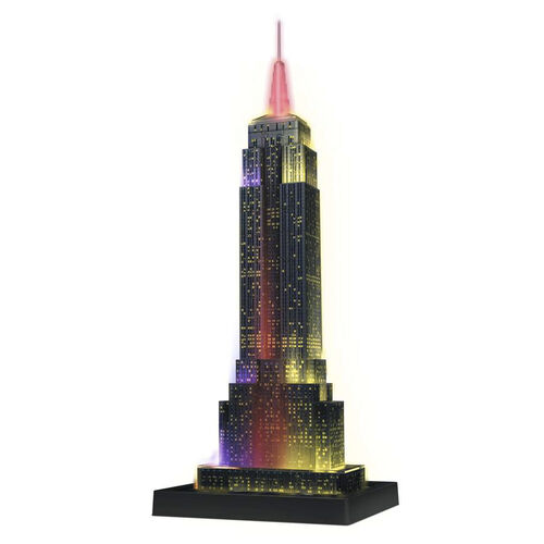 RAVENSBURGER PUZLE 3D EMPIRE STATE BUILDING DE NOCHE 216 PIEZAS