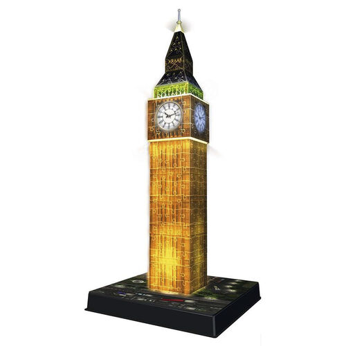RAVENSBURGER PUZLE 3D BIG BEN DE NOCHE 216 PIEZAS