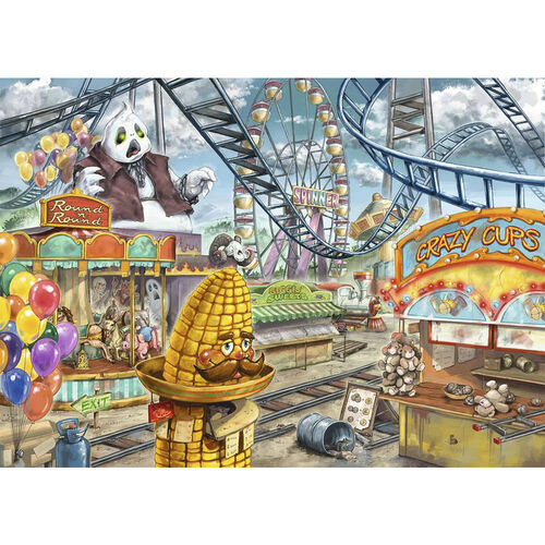 Ravensburger Escape Puzzle Kids - Parque de Atracciones 368 Piezas