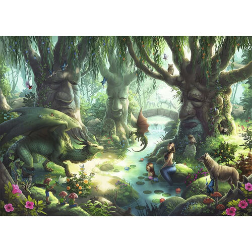 Ravensburger Escape Puzzle Kids - Bosque Mágico 368 Piezas