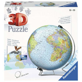 Ravensburger Puzle 3D Globo Terráqueo 540 Piezas
