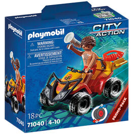 PLAYMOBIL - QUAD DE RESCATE