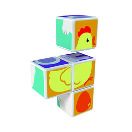 GEOMAG 00132 MAGICUBE Animal Friends 4 pcs