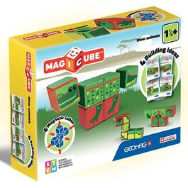 GEOMAG 00133 MAGICUBE Animales de río 6 pcs