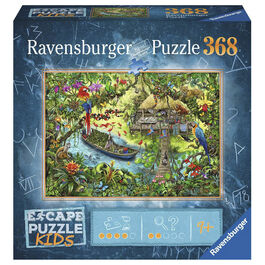 Ravensburger Escape Puzzle Kids - Expedición en la Jungla 368 Piezas