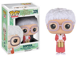 FK9122 Las chicas de oro POP! Television Vinyl Figura Sophia 9 cm