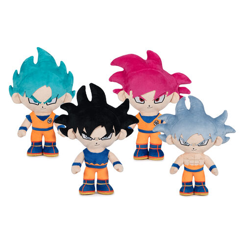 Peluche Dragon Ball Super: Universe Survival - Goku Super Saiyan God 30 cm