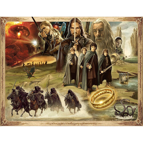 Ravensburger Puzle El Señor de Los Anillos: La Comunidad del Anillo 2000 Piezas