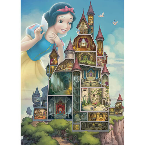 Ravensburger Puzle Castillos de Disney: Blancanieves 1000 Piezas
