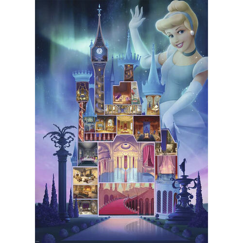 Ravensburger Puzle Castillos de Disney: Cenicienta 1000 Piezas