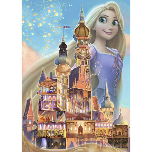 Ravensburger Puzle Castillos de Disney: Rapunzel 1000 Piezas