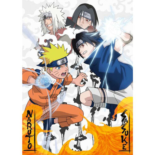 Ravensburger Puzle Naruto contra Sasuke 1000 Piezas