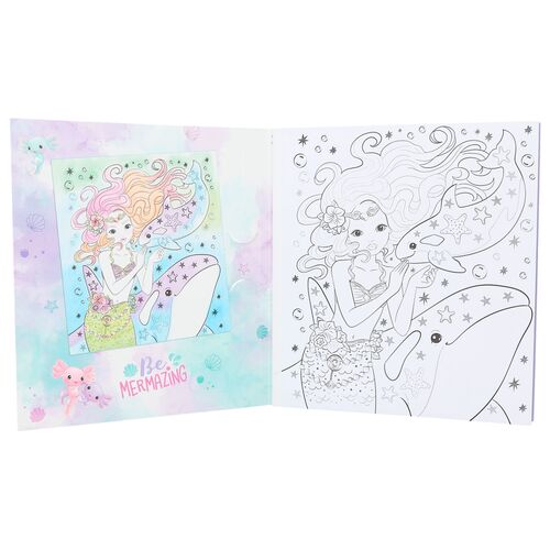 Top Model Libro de Acuarelas Mermaid