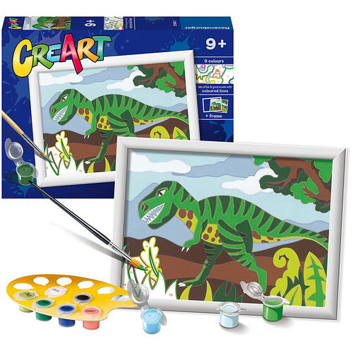 Ravensburger CreArt Kit Pintura Dinosaurio