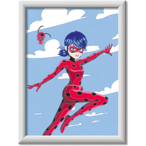Ravensburger CreArt Kit Pintura Miraculous: Las aventuras de Ladybug