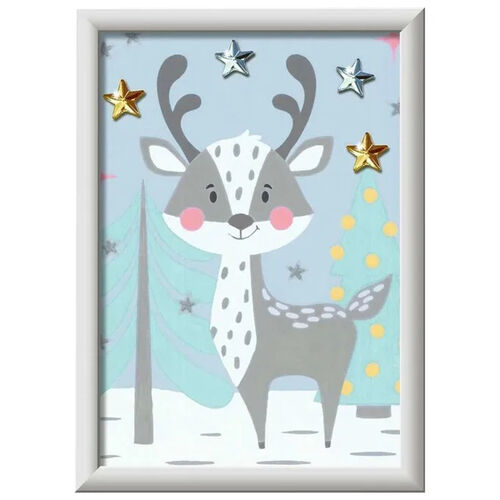 Ravensburger CreArt Kit Pintura Ciervo entre Estrella