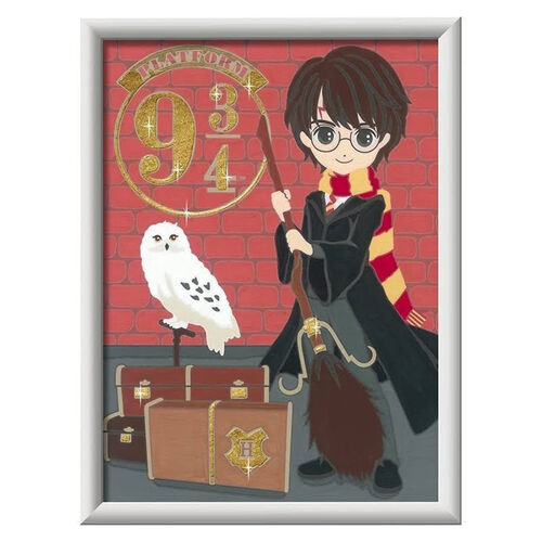 Ravensburger CreArt Kit Pintura Harry Potter: Salida para Hogwarts