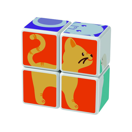 GEOMAG 00132 MAGICUBE Animal Friends 4 pcs