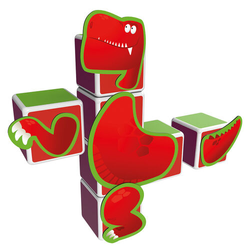 GEOMAG 00141 MAGICUBE Dinosaurios 24 pcs