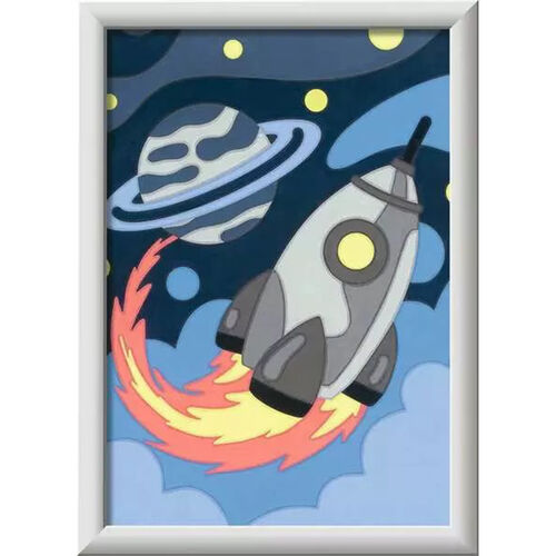 Ravensburger CreArt Kit Pintura Aventuras en el Espacio