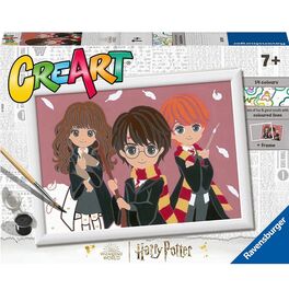 Ravensburger CreArt Kit Pintura Harry Potter El trío mágico