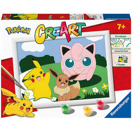 Ravensburger CreArt Kit Pintura Pokémon