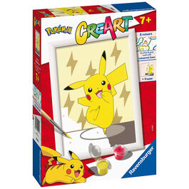 Ravensburger CreArt Kit Pintura Pokémon Pikachu