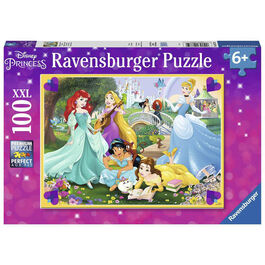 RAVENSBURGER - PUZLE PPRINCESAS DISNEY: REALIZA TUS SUEÑOS 100 PIEZAS XXL