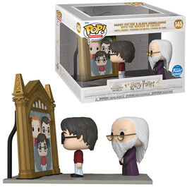 FUNKO POP! MOMENT HARRY POTTER - HARRY Y DUMBLEDORE CON EL ESPEJO DE OESED EXCLUSIVO