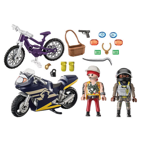 PLAYMOBIL STARTER PACK - FUERZAS ESPECIALES Y LADRÓN