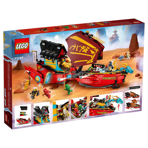 LEGO NINJAGO - BARCO DE ASALTO NINJA: CARRERA CONTRA EL TIEMPO