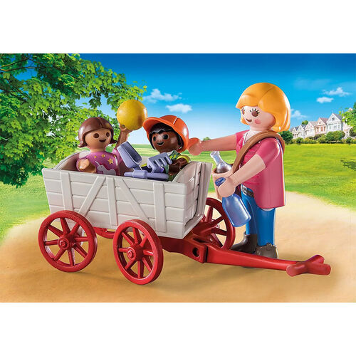 Playmobil Starter Pack Educadora con Carrito