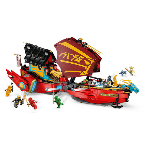 LEGO NINJAGO - BARCO DE ASALTO NINJA: CARRERA CONTRA EL TIEMPO