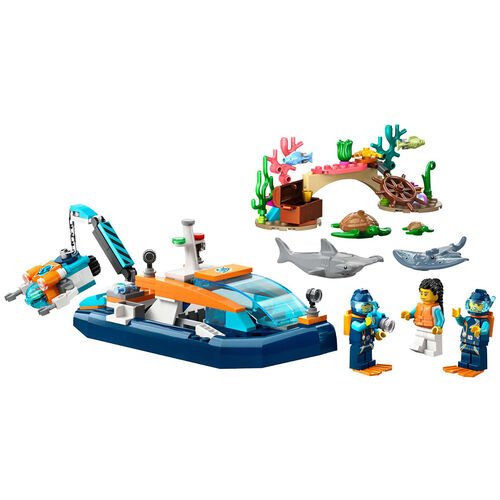 LEGO CITY - BARCO DE EXPLORACIÓN SUBMARINA