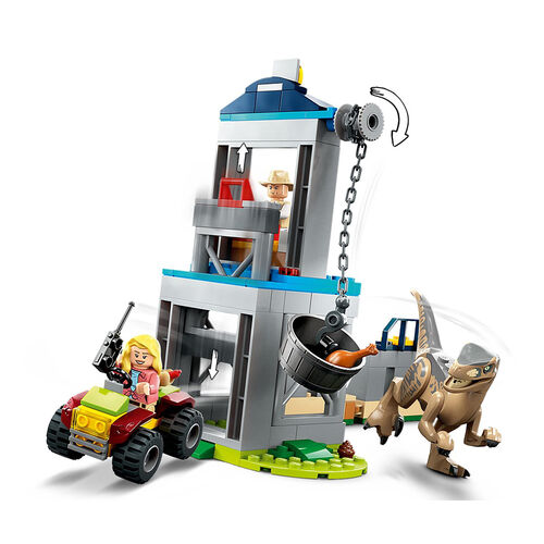 Lego Jurassic World - Huida del Velocirraptor