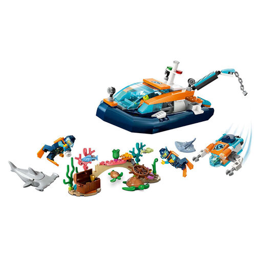 LEGO CITY - BARCO DE EXPLORACIÓN SUBMARINA