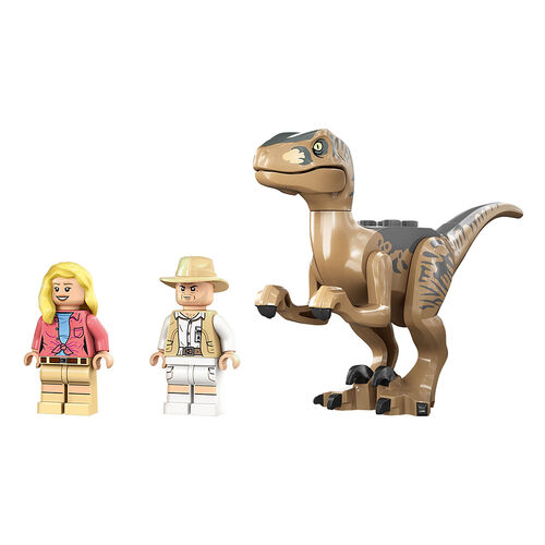 Lego Jurassic World - Huida del Velocirraptor