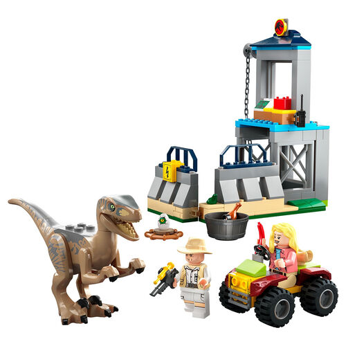 Lego Jurassic World - Huida del Velocirraptor