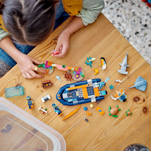 LEGO CITY - BARCO DE EXPLORACIÓN SUBMARINA