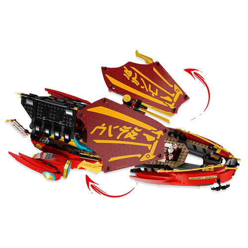 LEGO NINJAGO - BARCO DE ASALTO NINJA: CARRERA CONTRA EL TIEMPO