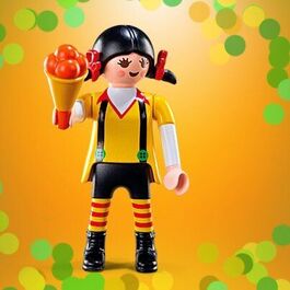 PLAYMOBIL 5285-10 SOBRE SORPRESA SERIE 4 NIÑAS ADOLESCENTE CON HELADO