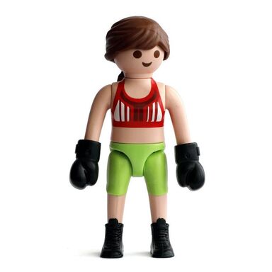 PLAYMOBIL 70026-11 SOBRE SORPRESA SERIE 15 NIÑAS - BOXEADORA