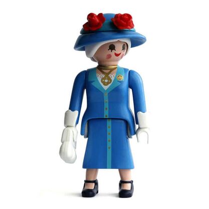 PLAYMOBIL 70026-2 SOBRE SORPRESA SERIE 15 NIÑAS - REINA DE INGLATERRA