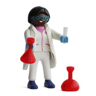 PLAYMOBIL 70026-3 SOBRE SORPRESA SERIE 15 NIÑAS - CIENTÍFICA