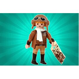 PLAYMOBIL 9332-3 SOBRE SORPRESA SERIE 13 NIÑOS - AVIADOR