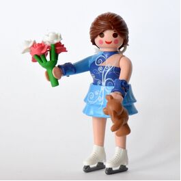 PLAYMOBIL 9444-4 SOBRE SORPRESA SERIE 14 NIÑAS - PATINADORA SOBRE HIELO