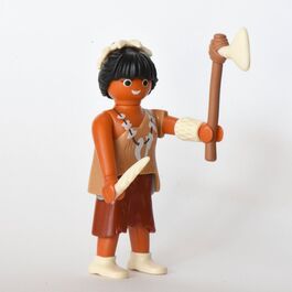PLAYMOBIL 9444-6 SOBRE SORPRESA SERIE 14 NIÑAS - CHICA PREHISTÓRICA