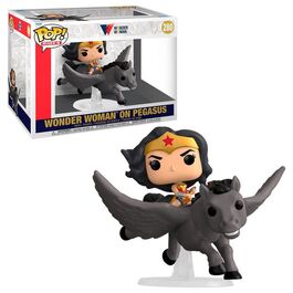 FUNKO POP! RIDES WONDER WOMAN 80 ANIVERSARIO - WONDER WOMAN EN PEGASO